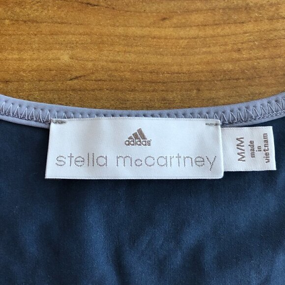 𝅺adidas by Stella McCartney Fitted Tee - Blue/Grey - Picture 3 of 8